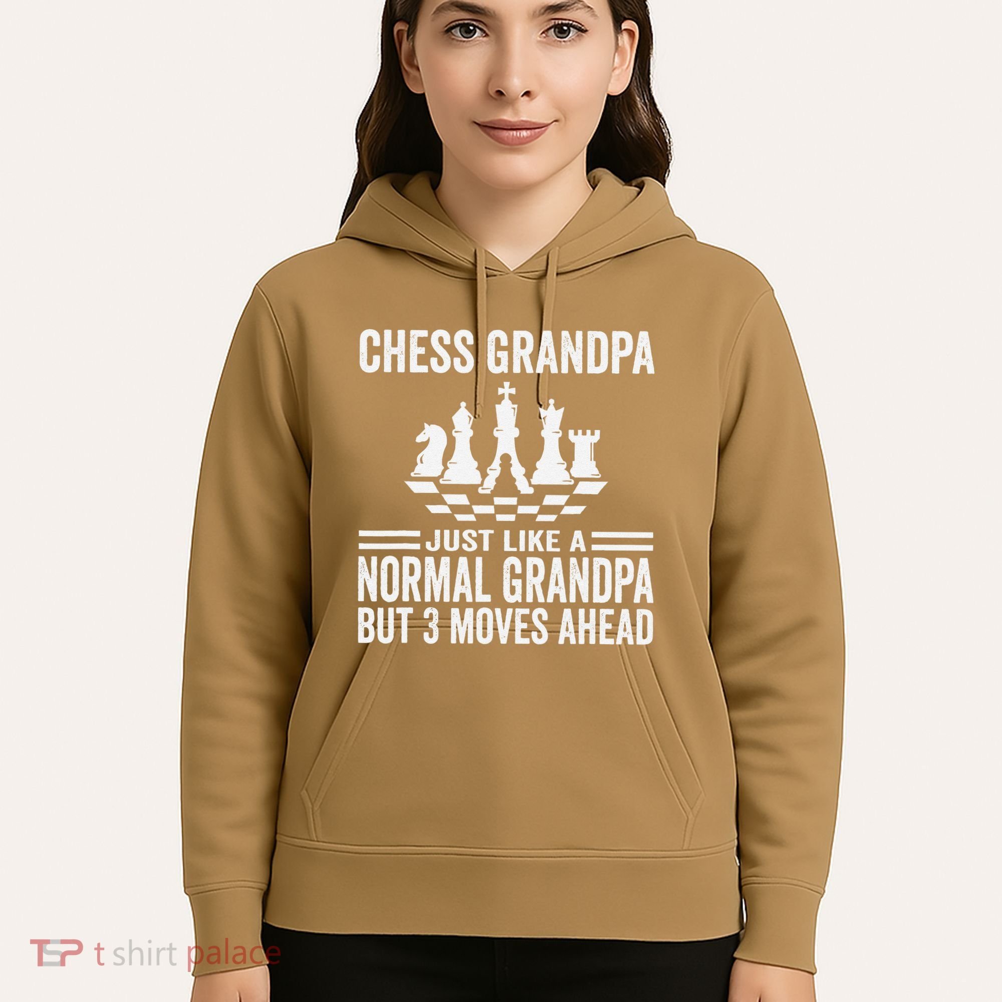 Chess Player Grandpa Saying For Chess Board Game Lover Fans Hoodie
