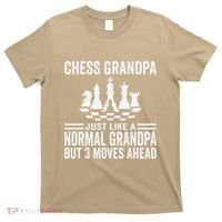 Chess Player Grandpa Saying For Chess Board Game Lover Fans T-Shirt thumb 0