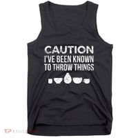 Ceramics Pottery Gift For Ceramics Artist; Throw Pots Tank Top thumb 0