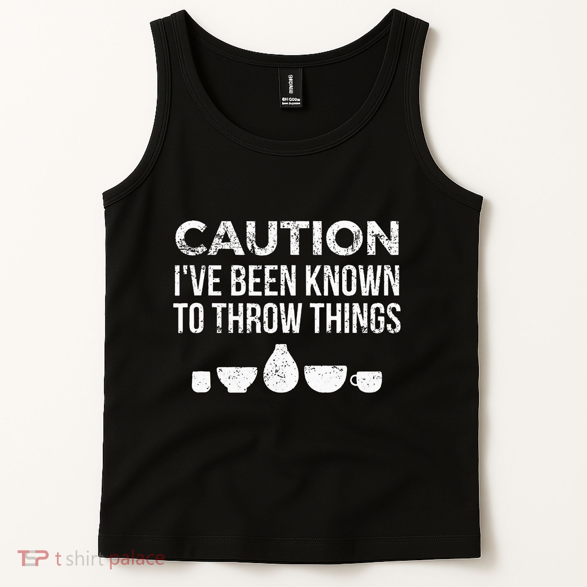 Ceramics Pottery Gift For Ceramics Artist; Throw Pots Tank Top