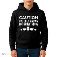 Ceramics Pottery Gift For Ceramics Artist; Throw Pots Kids Hoodie thumb 4
