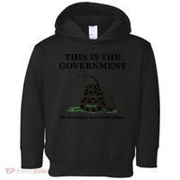 Conservative Patriotic Gadsden Defund The FBI Toddler Hoodie thumb 0