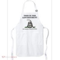 Conservative Patriotic Gadsden Defund The FBI Apron thumb 0