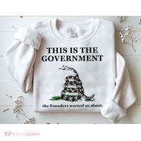Conservative Patriotic Gadsden Defund The FBI Sweatshirt thumb 2