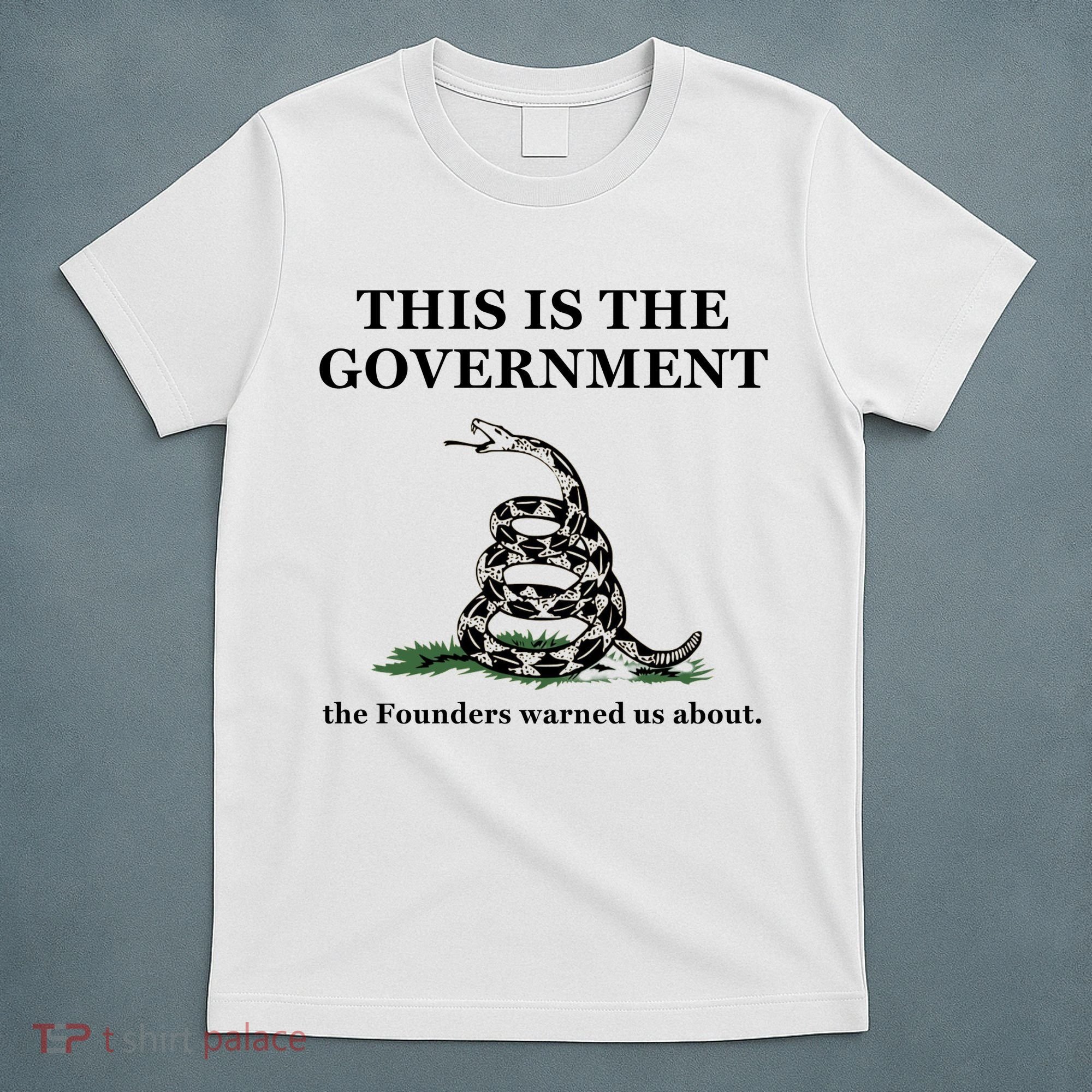 Conservative Patriotic Gadsden Defund The FBI T-Shirt