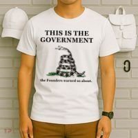 Conservative Patriotic Gadsden Defund The FBI T-Shirt thumb 6