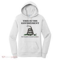 Conservative Patriotic Gadsden Defund The FBI Women's Hoodie thumb 0