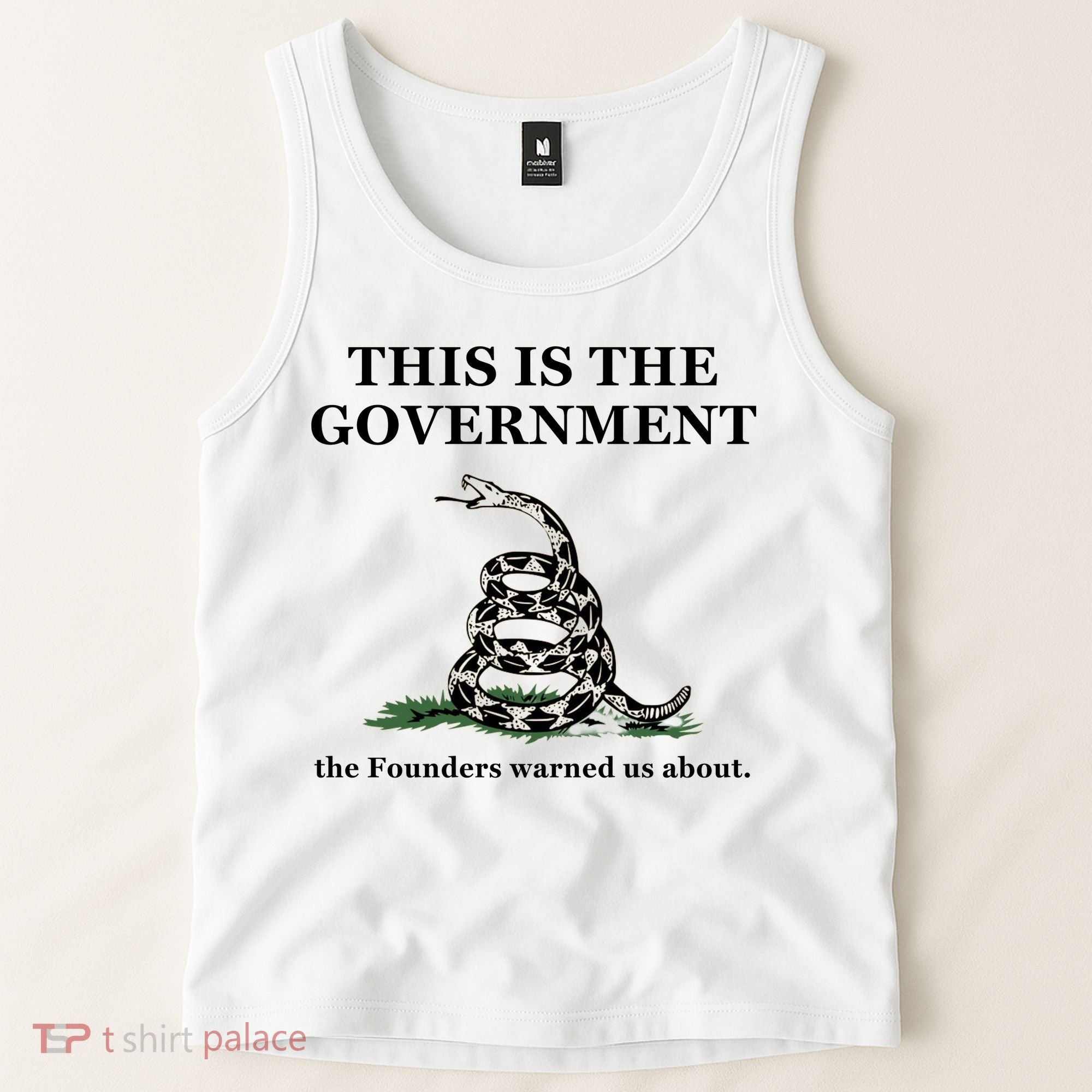 Conservative Patriotic Gadsden Defund The FBI Tank Top