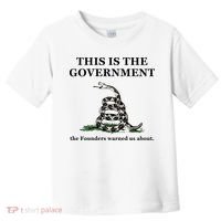 Conservative Patriotic Gadsden Defund The FBI Toddler T-Shirt thumb 0