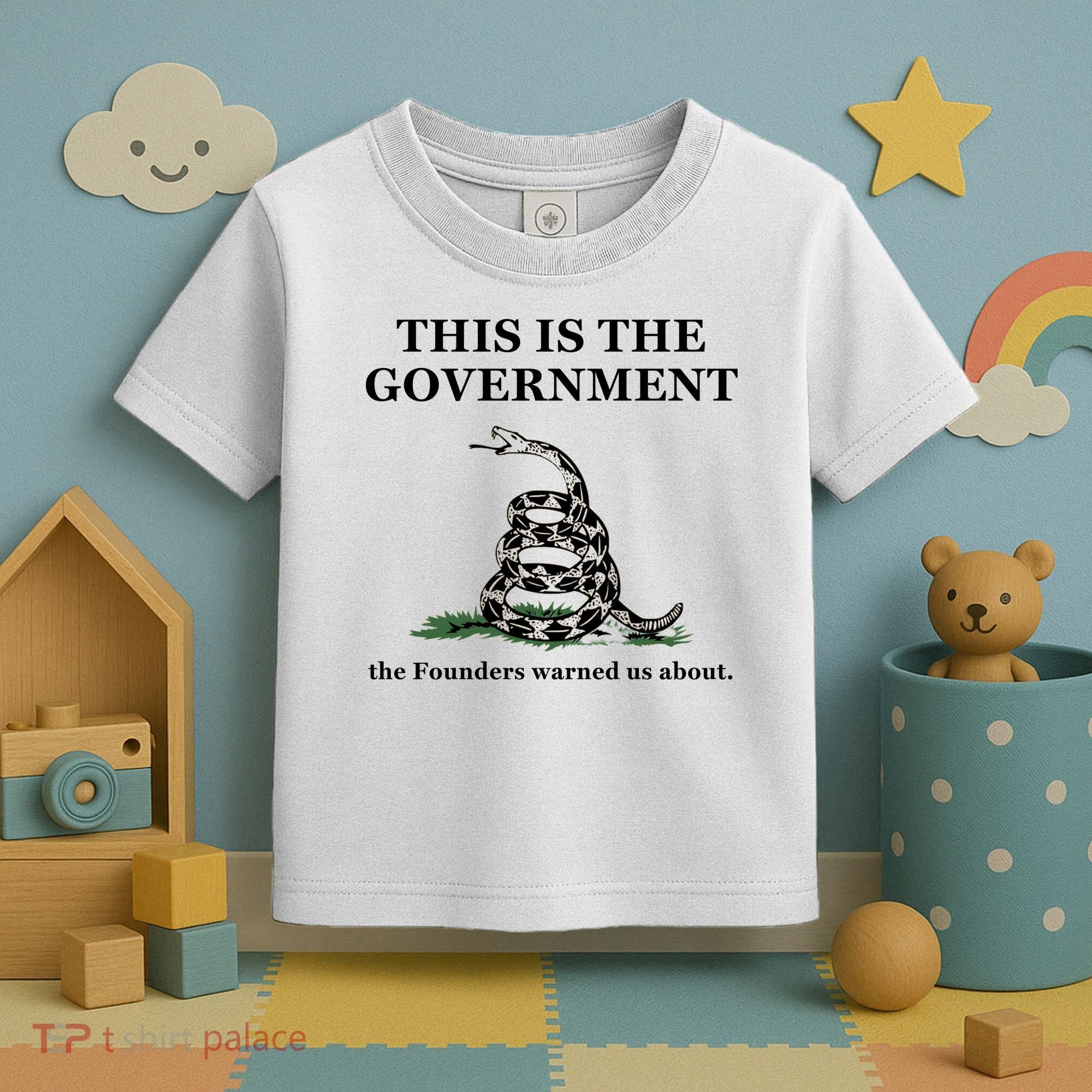 Conservative Patriotic Gadsden Defund The FBI Toddler T-Shirt