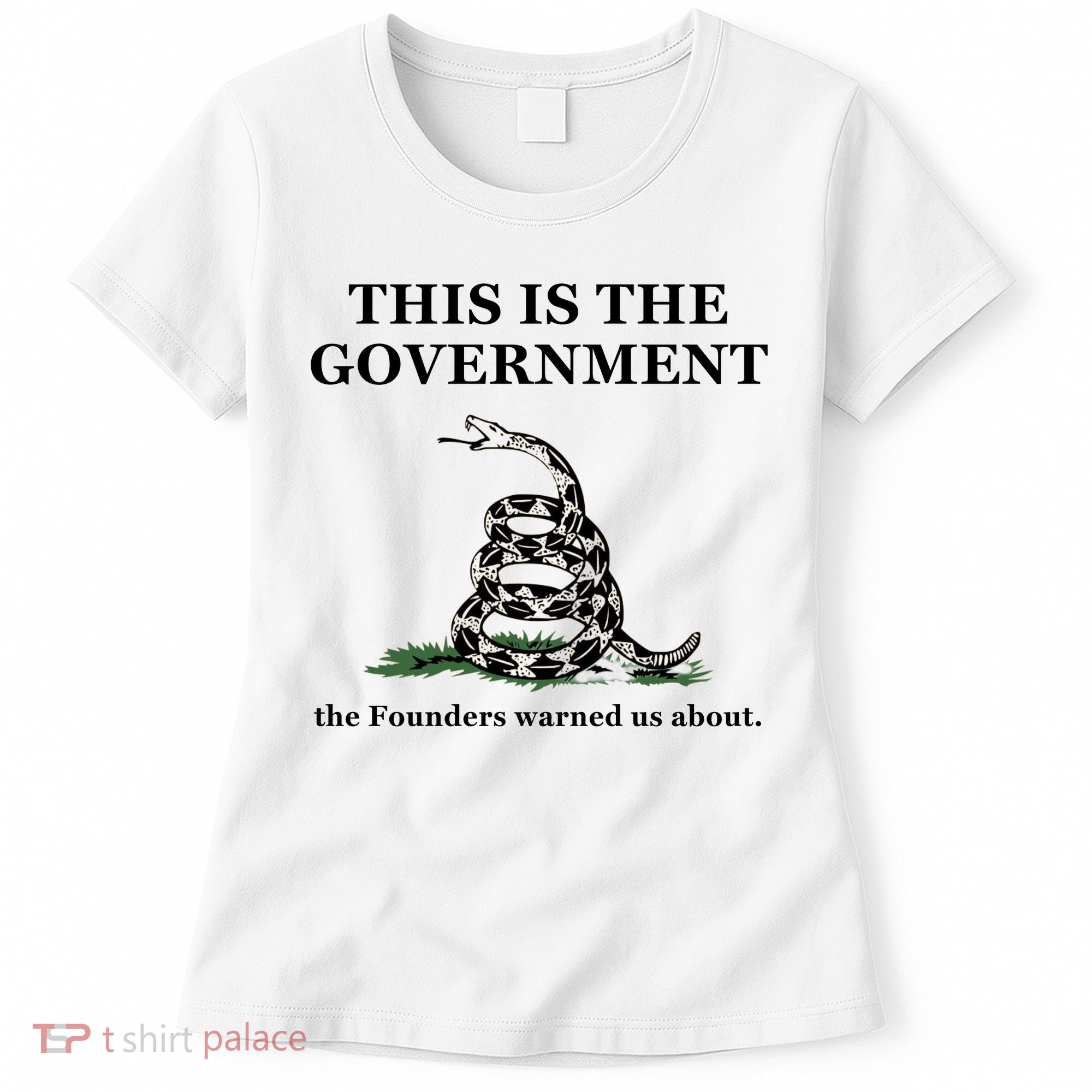 Conservative Patriotic Gadsden Defund The FBI Women's T-Shirt