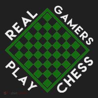 Chess Player Gift Real Gamers Play Chess Tumbler thumb 3