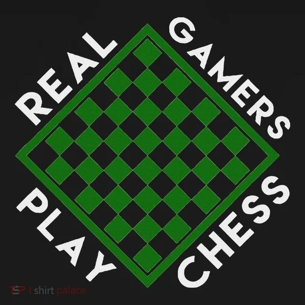 Chess Player Gift Real Gamers Play Chess Women's T-Shirt