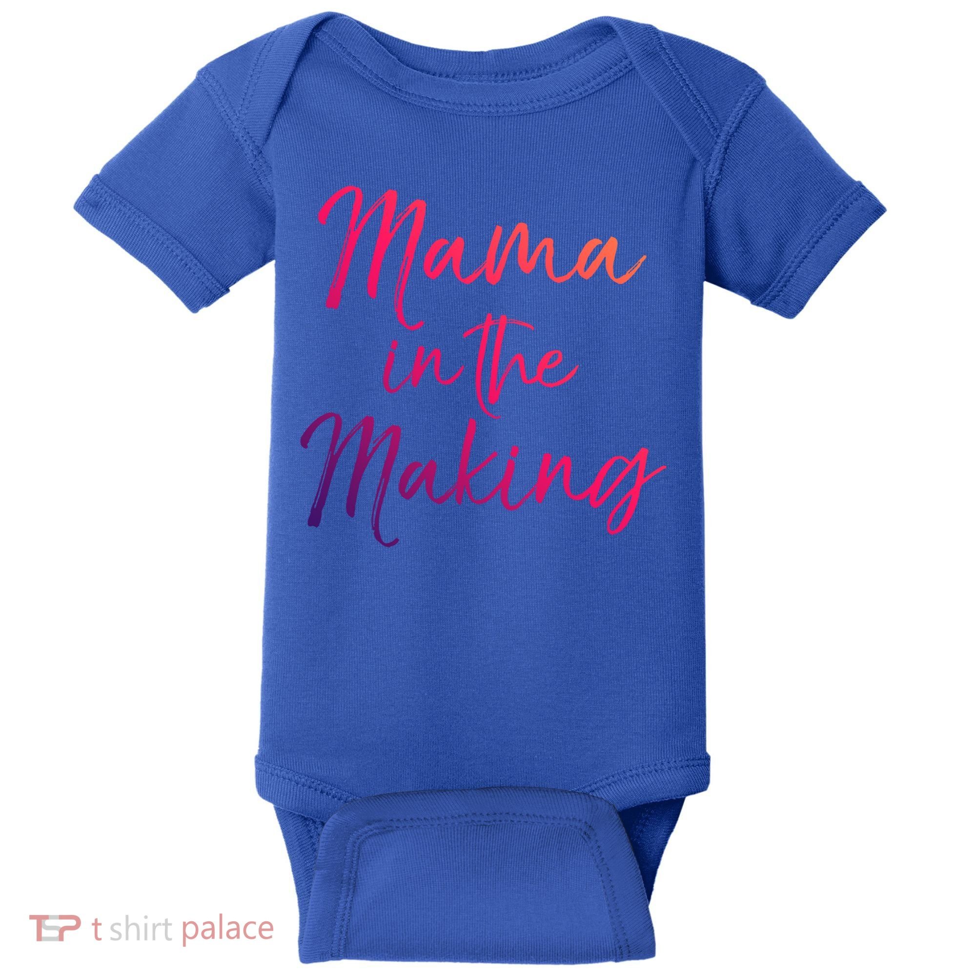 Cute Pregnancy Gift For Pregnant Moms Mama In The Making Cool Gift Baby Bodysuit