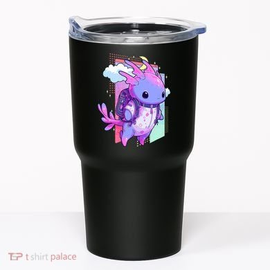 Cute Pastel Goth Space Galaxy Axolotl Nu Goth Aesthetic Tumbler