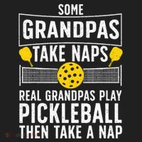 Cool Pickleball Grandpa Paddle Sport Pickleball Player Beanie thumb 2