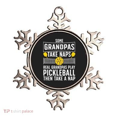 Cool Pickleball Grandpa Paddle Sport Pickleball Player Ornament