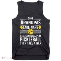 Cool Pickleball Grandpa Paddle Sport Pickleball Player Tank Top thumb 0