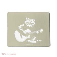 Cat Playing Guitar Acoustic Guitar Mousepad thumb 0