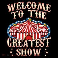 Circus Party Gift Clown Lion Fire Ring Acrobat Funny Mousepad thumb 1