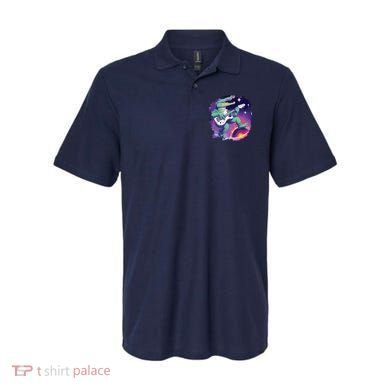Crocodile Playing Guitar In Space Outer Space Alligator Polo