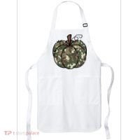 Camouflage Pumpkin Holiday Apron thumb 0