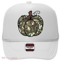 Camouflage Pumpkin Holiday Hat thumb 0