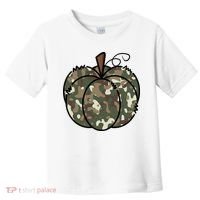 Camouflage Pumpkin Holiday Toddler T-Shirt thumb 0