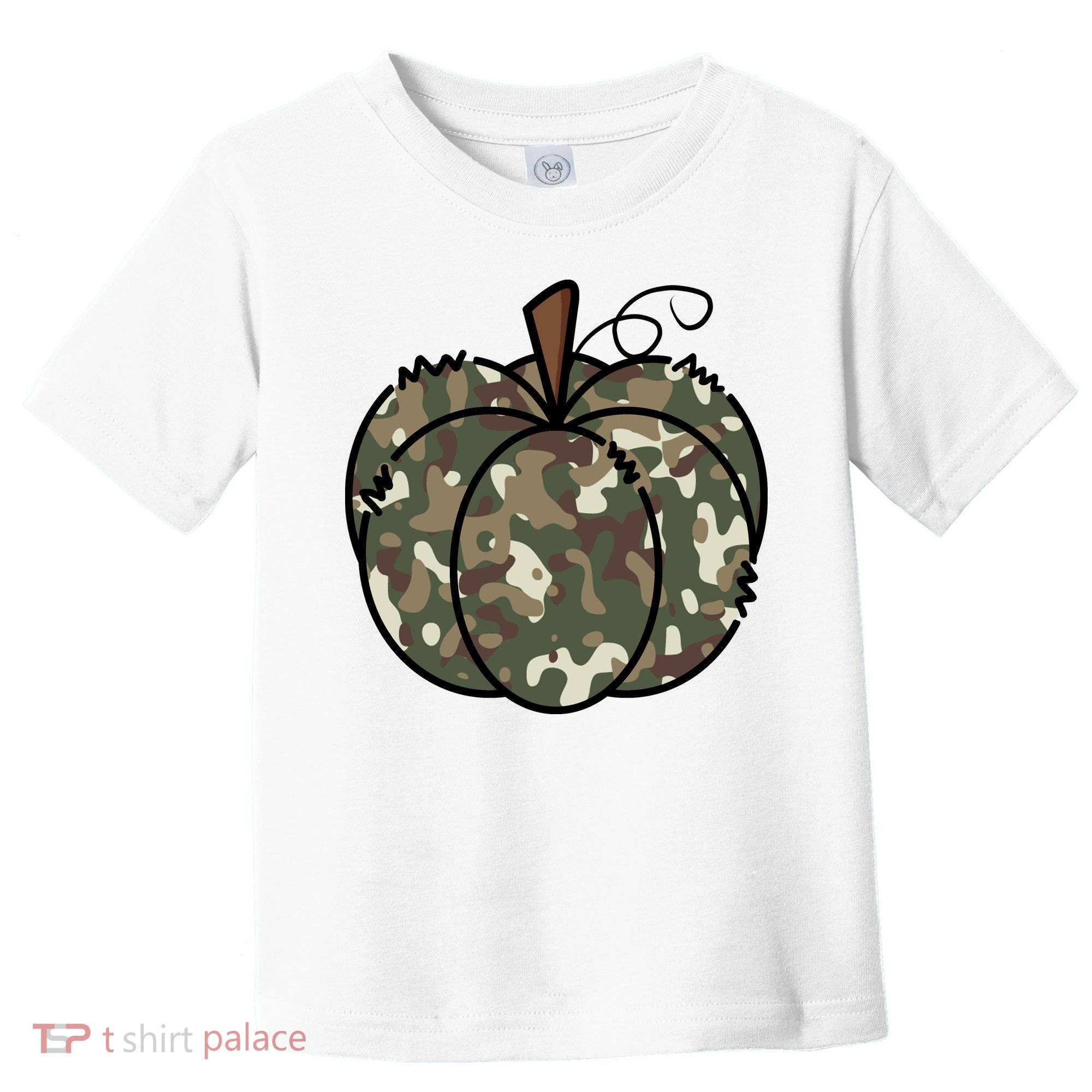 Camouflage Pumpkin Holiday Toddler T-Shirt