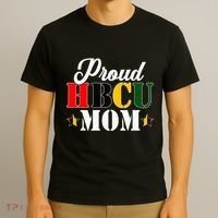 Cute Proud Hbcu Mom Black College & University MotherS Day T-Shirt thumb 3