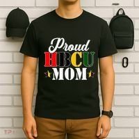 Cute Proud Hbcu Mom Black College & University MotherS Day T-Shirt thumb 6