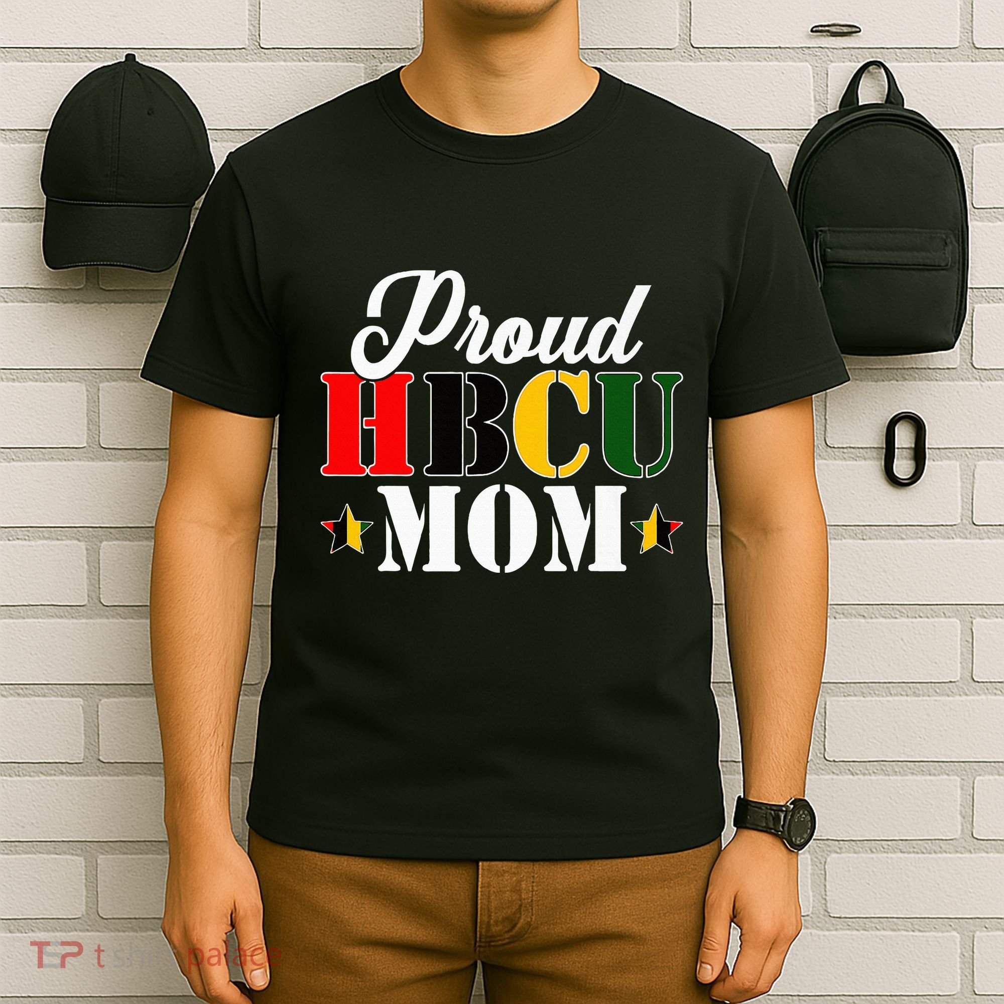 Cute Proud Hbcu Mom Black College & University MotherS Day T-Shirt