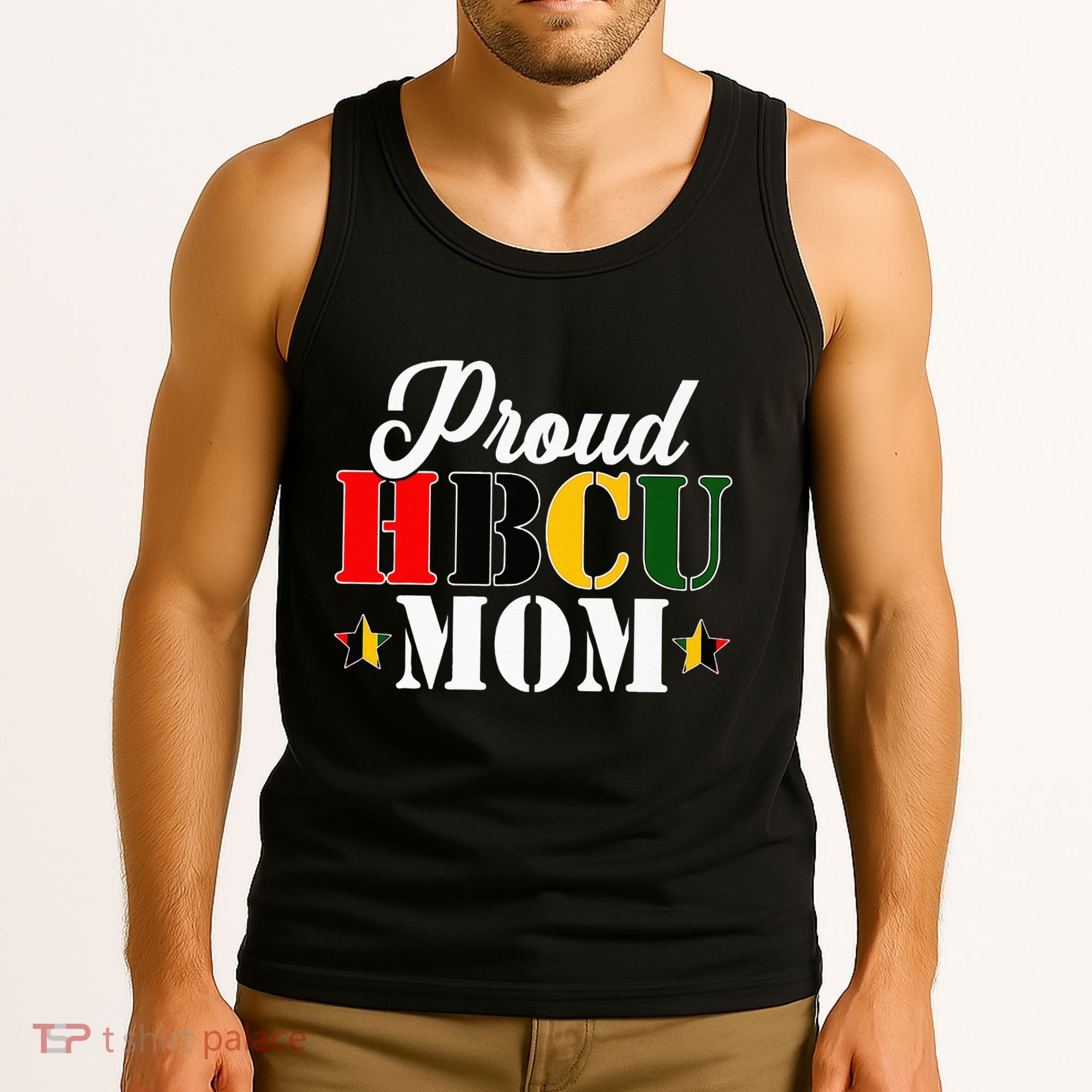 Cute Proud Hbcu Mom Black College & University MotherS Day Tank Top