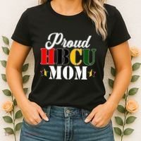 Cute Proud Hbcu Mom Black College & University MotherS Day Women's T-Shirt thumb 2