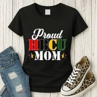 Cute Proud Hbcu Mom Black College & University MotherS Day Women's T-Shirt thumb 3