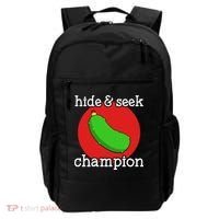 Christmas Pickle Hide And Seek Champion Gift Backpack thumb 0