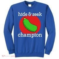 Christmas Pickle Hide And Seek Champion Gift Sweatshirt thumb 0
