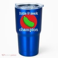 Christmas Pickle Hide And Seek Champion Gift Tumbler thumb 0