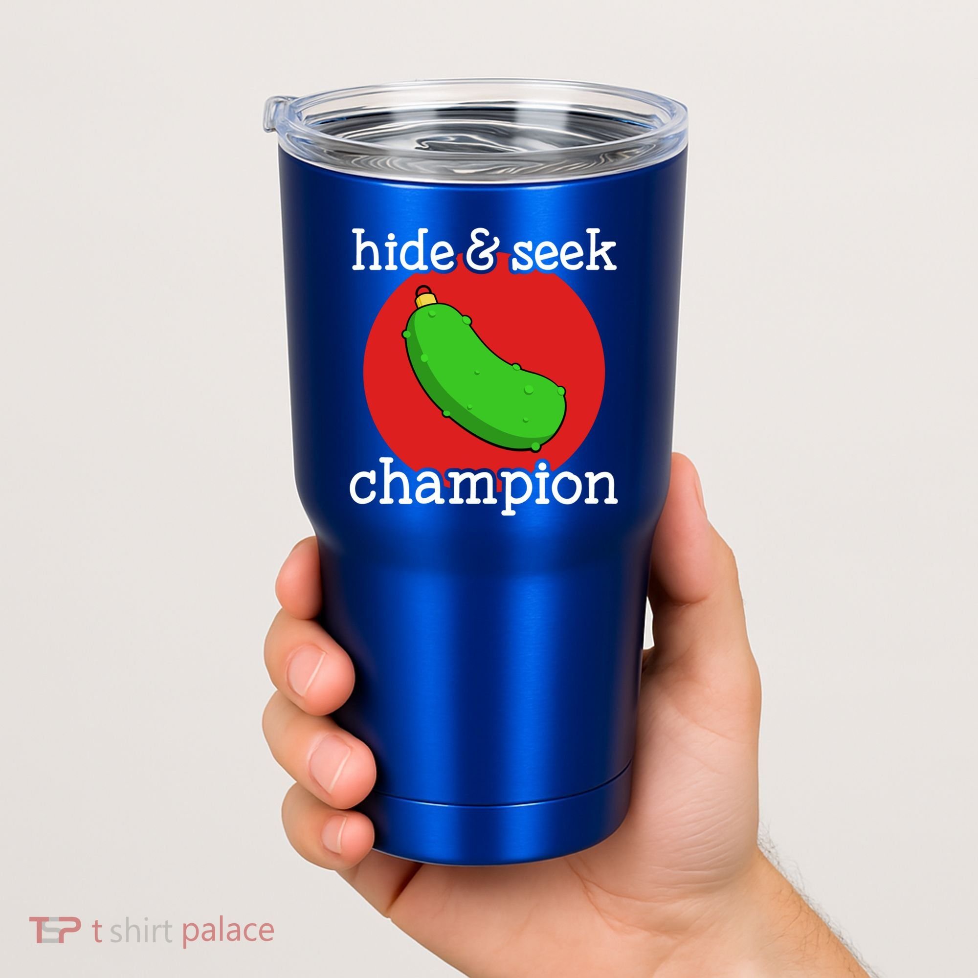 Christmas Pickle Hide And Seek Champion Gift Tumbler