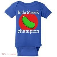 Christmas Pickle Hide And Seek Champion Gift Baby Bodysuit thumb 0