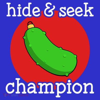 Christmas Pickle Hide And Seek Champion Gift Baby Bodysuit