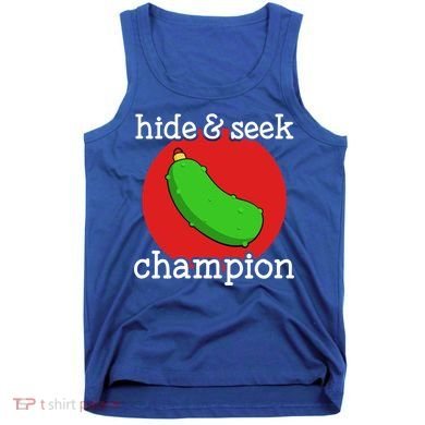 Christmas Pickle Hide And Seek Champion Gift Tank Top