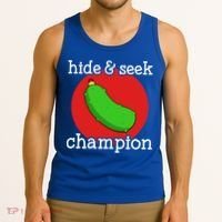 Christmas Pickle Hide And Seek Champion Gift Tank Top thumb 3