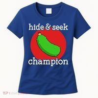 Christmas Pickle Hide And Seek Champion Gift Women's T-Shirt thumb 0