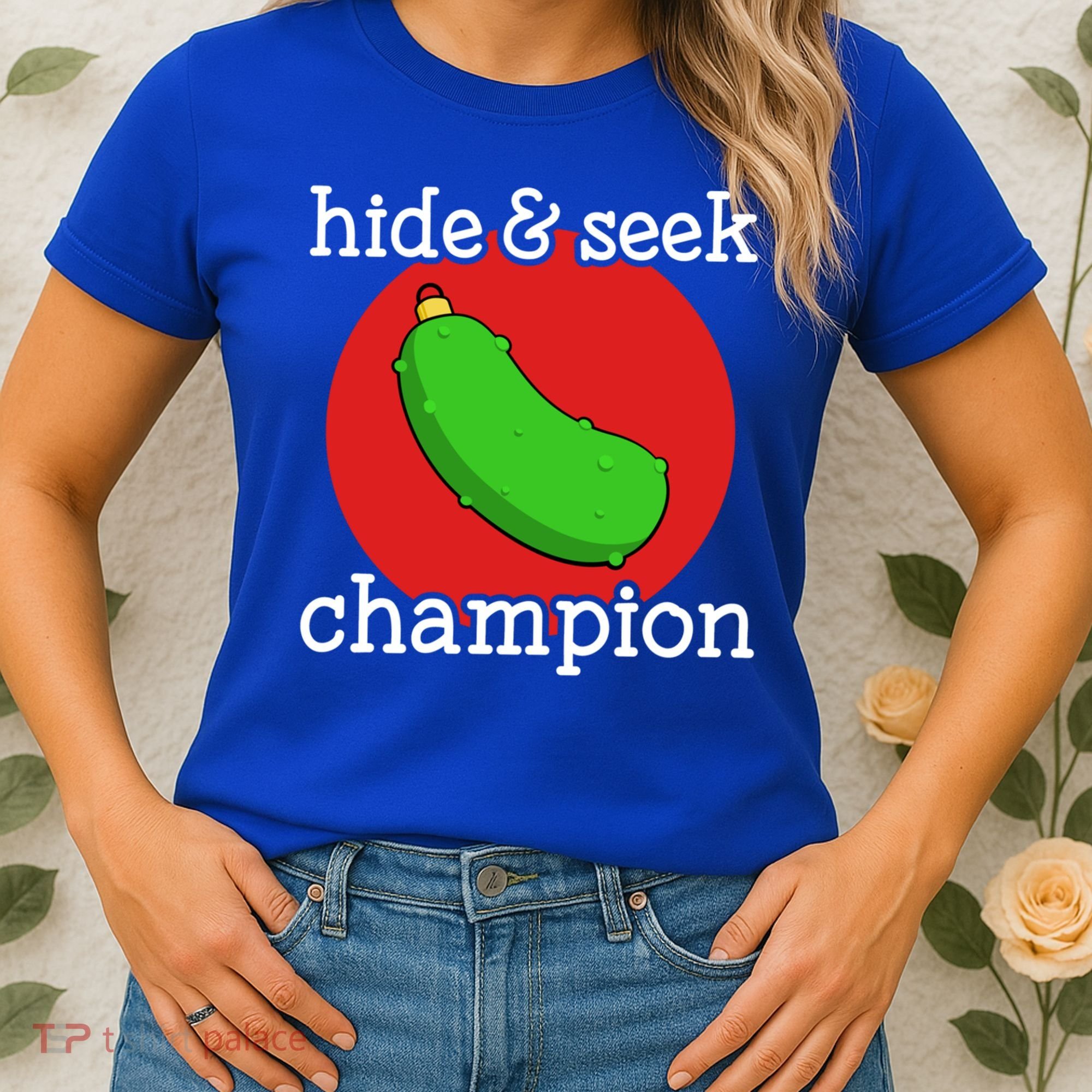 Christmas Pickle Hide And Seek Champion Gift Women's T-Shirt