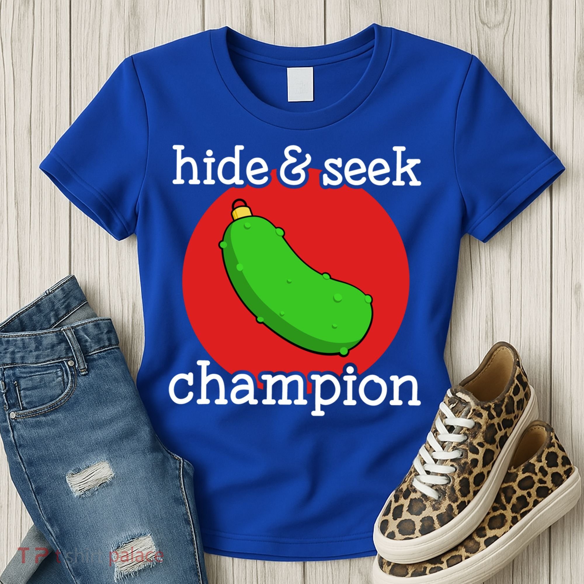 Christmas Pickle Hide And Seek Champion Gift Women's T-Shirt