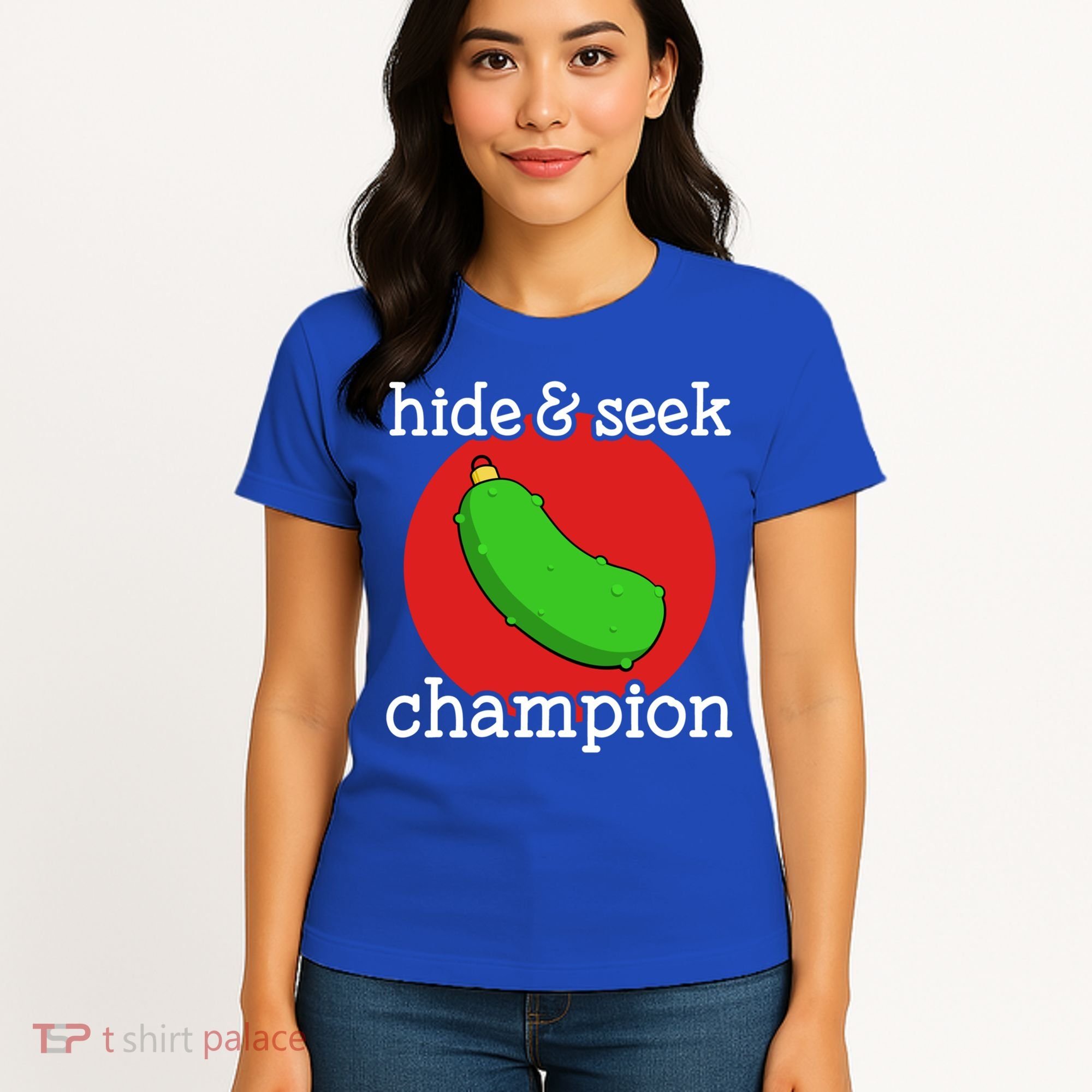 Christmas Pickle Hide And Seek Champion Gift Women's T-Shirt