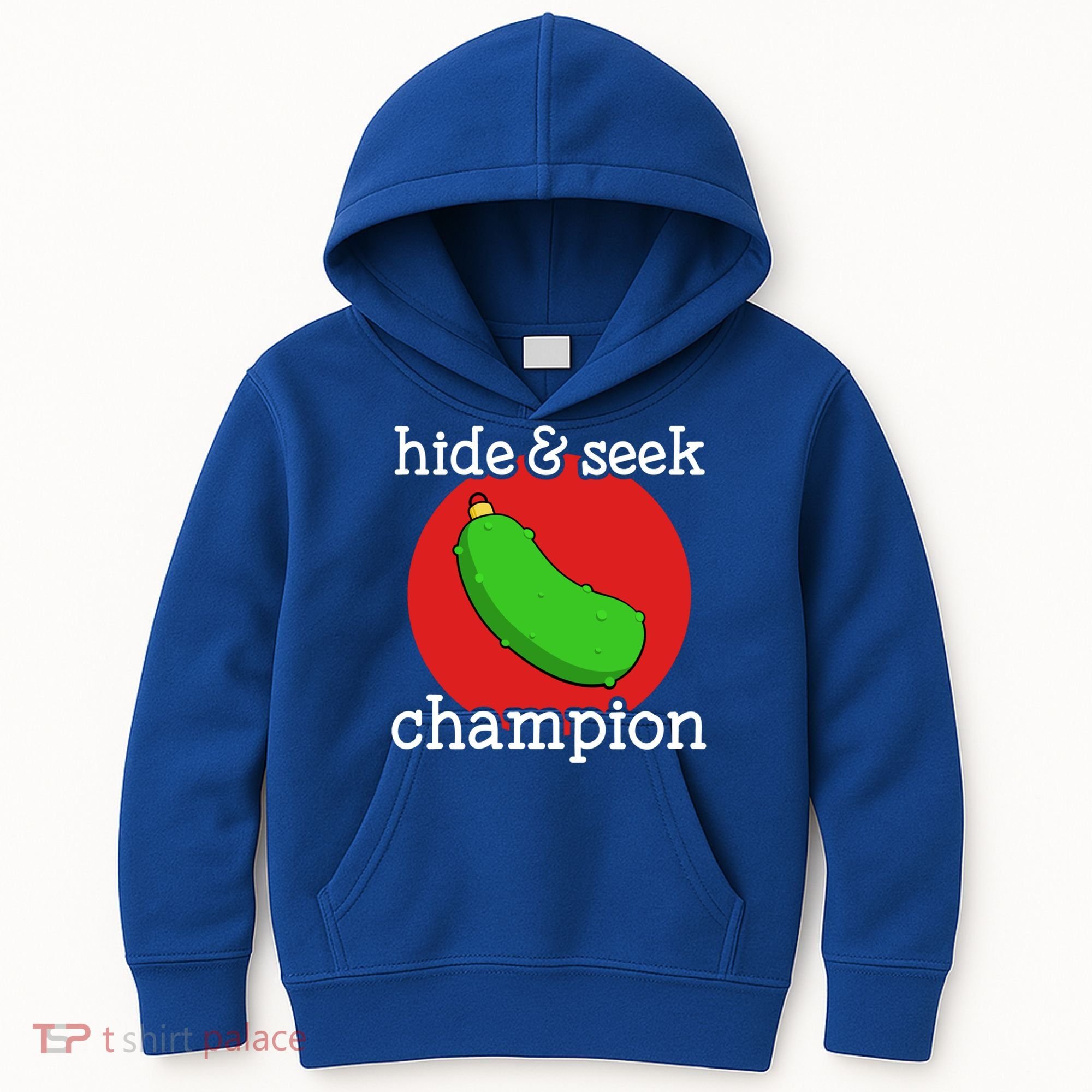 Christmas Pickle Hide And Seek Champion Gift Kids Hoodie