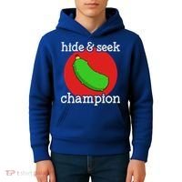 Christmas Pickle Hide And Seek Champion Gift Kids Hoodie thumb 4