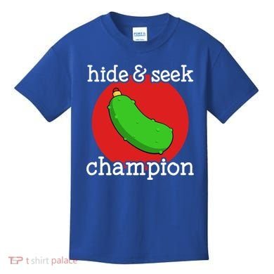 Christmas Pickle Hide And Seek Champion Gift Kids T-Shirt